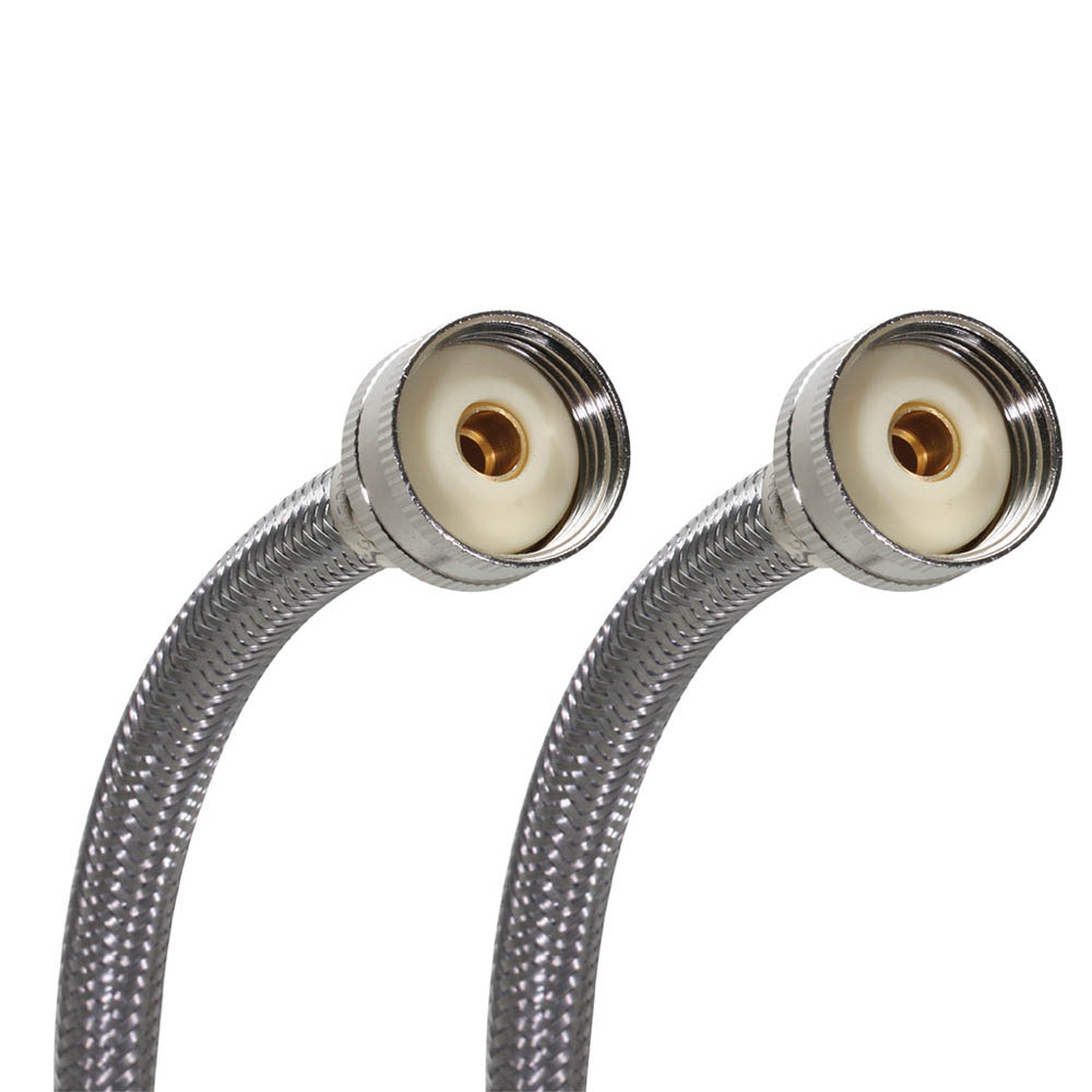 Conector / manguera de acero inoxidable para lavadora de 48″ 9WM48 - Imagen 1