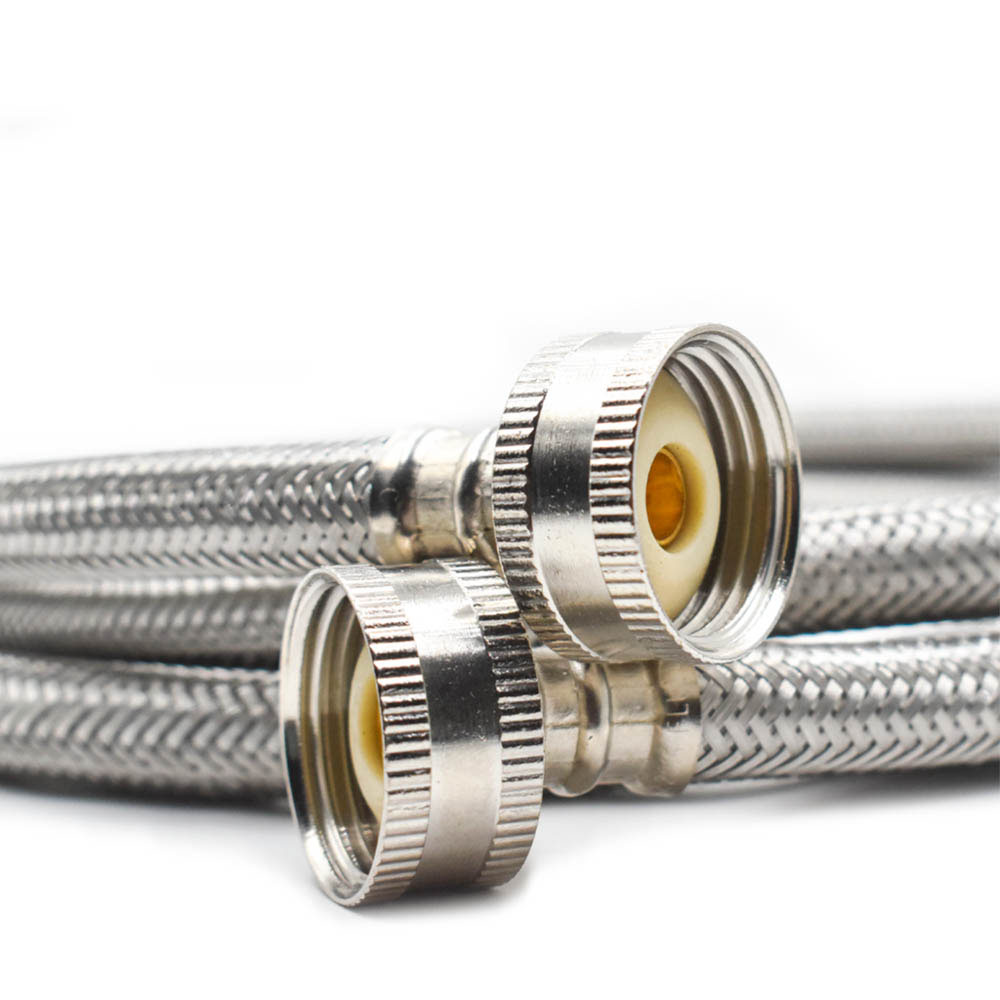 Conector / manguera de acero inoxidable para lavadora de 48″ 9WM48 - Imagen 2