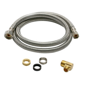 Conector / manguera universal de acero inoxidable para lavavajillas de 48″ 1W48CUK - Imagen 2