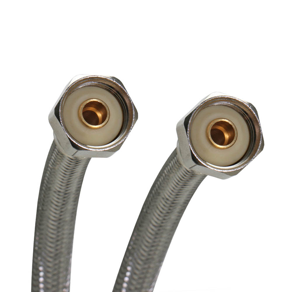 Conector / manguera universal de acero inoxidable para lavabo de 20″ B4F20U - Imagen 1