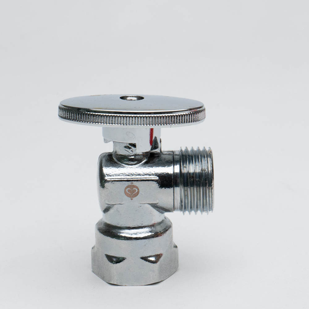 Llave de control angular latón cromada 712M-039-P20 - Imagen 1