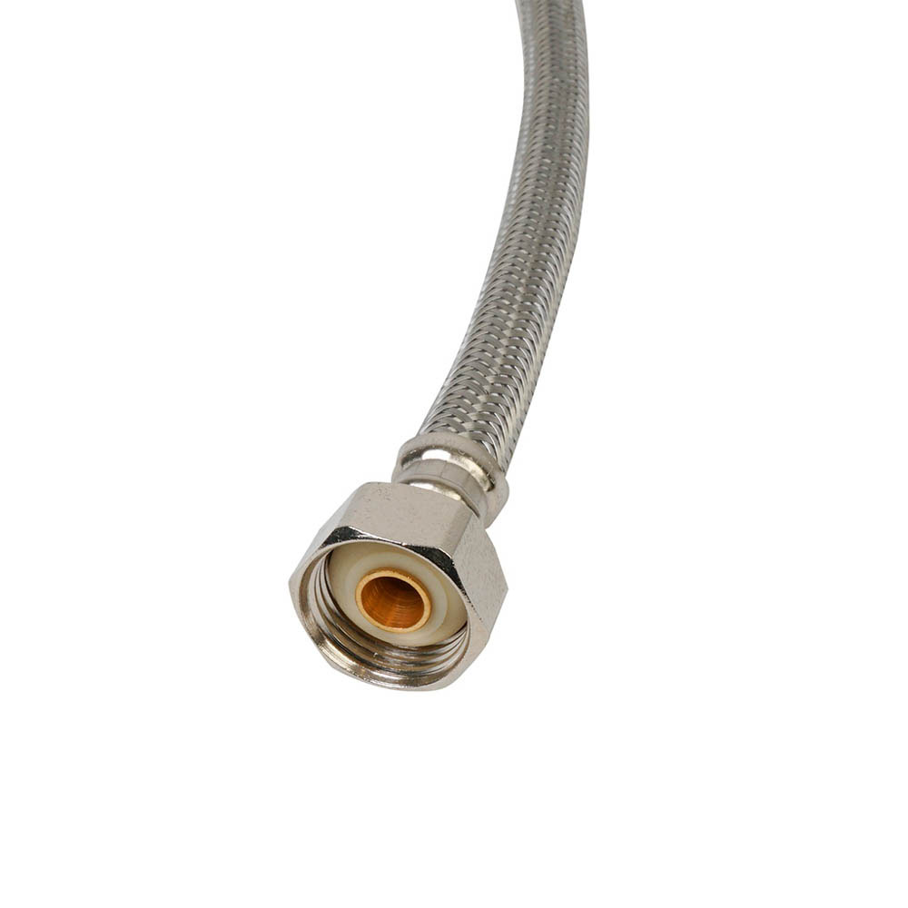 Conector / manguera de acero inoxidable para lavabo de 20″ B4F20 - Imagen 1