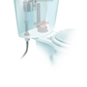 Conector / manguera para sanitario de acero inoxidable de 9″ B1T09 - Imagen 2