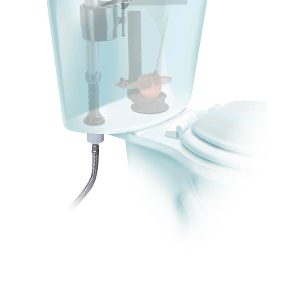 Conector / manguera de acero inoxidable para sanitario de 12″ B4T12 - Imagen 2