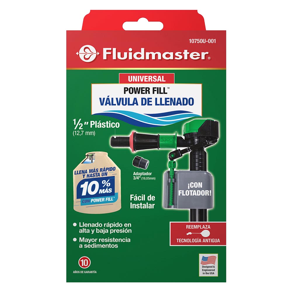 Válvula de llenado con flotador Power Fill 10750U-001 - Imagen 3